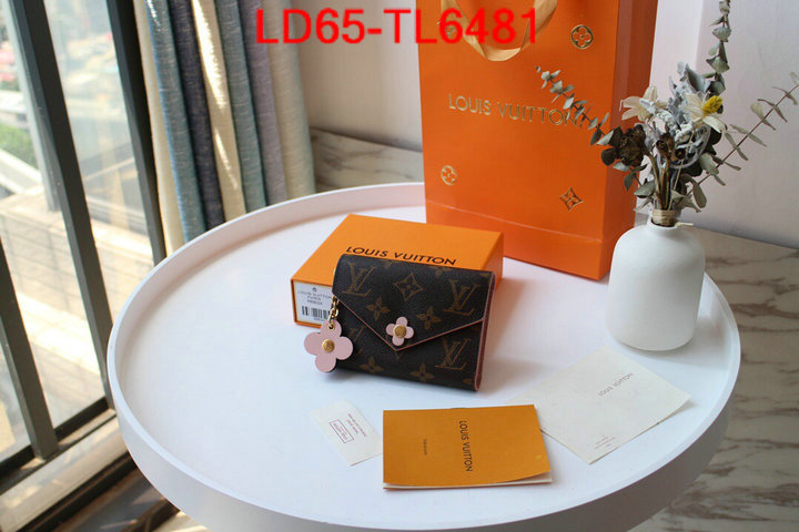 LV Bags(TOP)-Wallet,ID:TL6481,$: 65USD