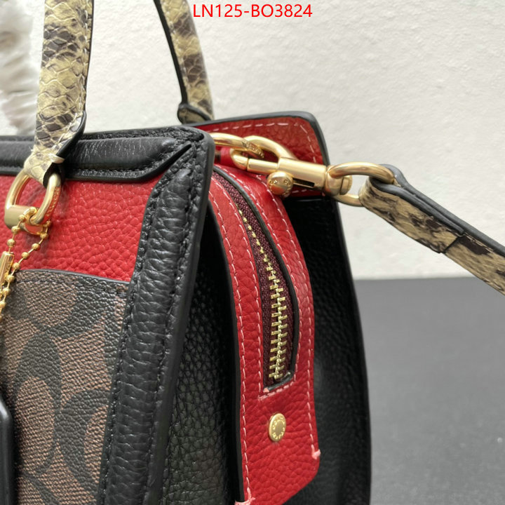 Coach Bags(4A)-Handbag-,knockoff ,ID: BO3824,$: 125USD