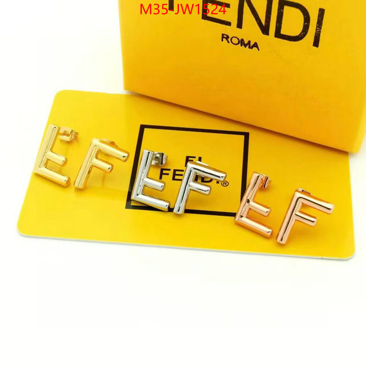 Jewelry-Fendi,where should i buy replica , ID: JW1524,$: 35USD