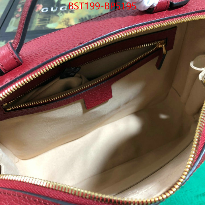 Gucci Bags(TOP)-Diagonal-,ID: BP5195,$: 199USD