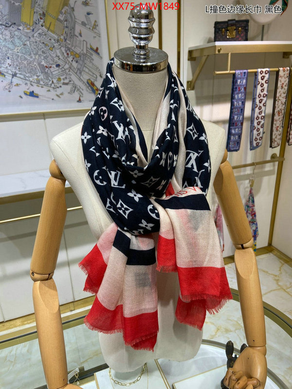 Scarf-LV,customize best quality replica , ID: MW1849,$: 75USD