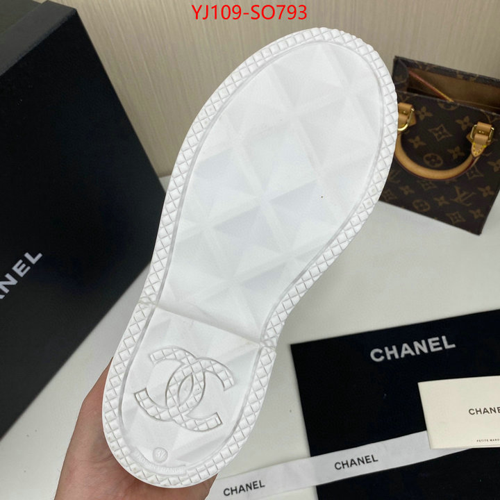 Women Shoes-Chanel,replica how can you , ID: SO793,$: 109USD