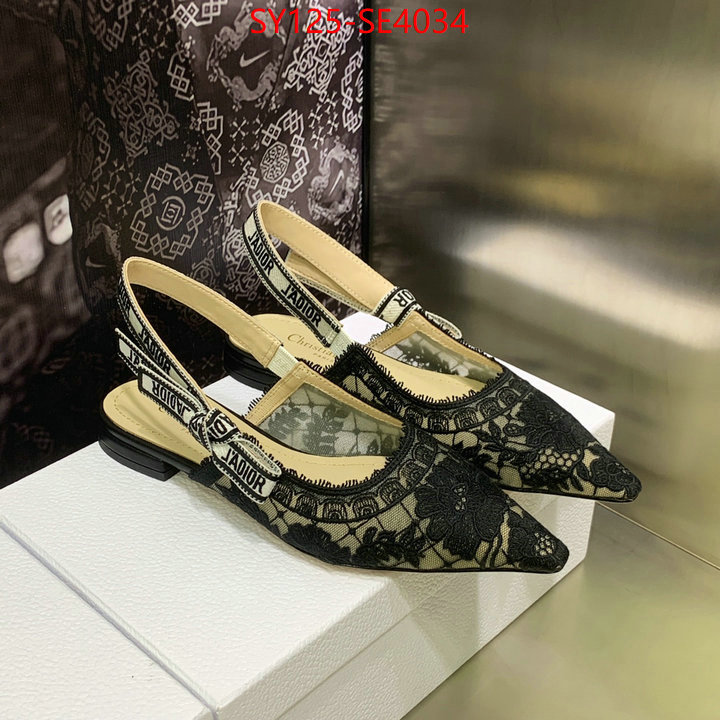 Women Shoes-Dior,cheap replica , ID: SE4034,$: 125USD