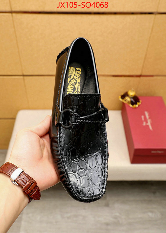 Men shoes-Ferragamo,quality replica , ID: SO4068,$: 105USD