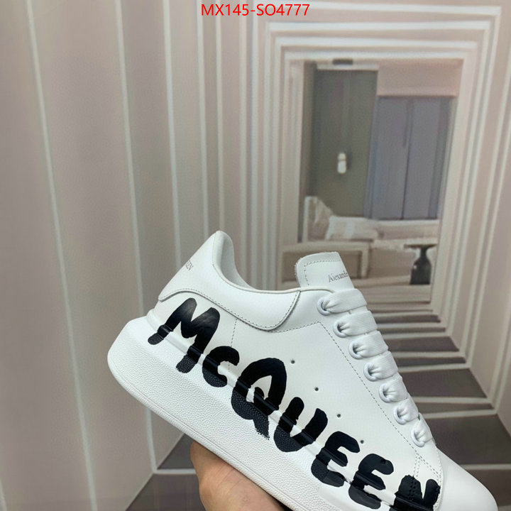 Men Shoes-Alexander McQueen,designer fake , ID: SO4777,$: 145USD