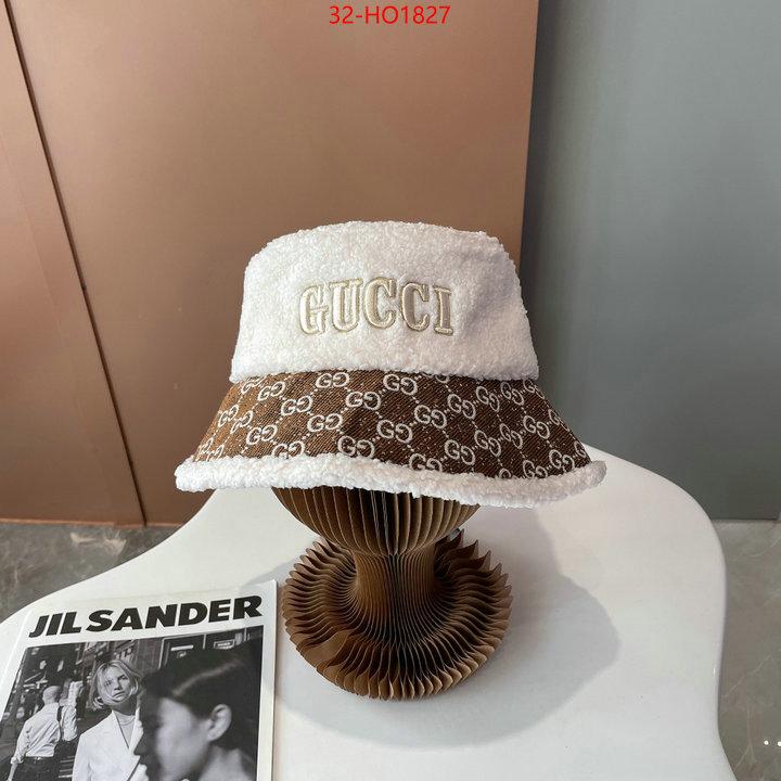 Cap (Hat)-Gucci,new designer replica , ID: HO1827,$: 32USD