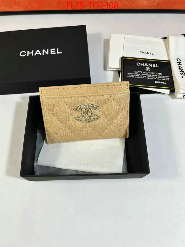 Chanel Bags(TOP)-Wallet-,ID: TO2308,$: 75USD