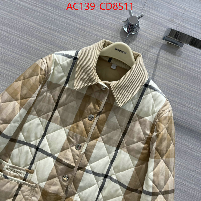 Down jacket Women-Burberry,replica best , ID: CD8511,$: 139USD