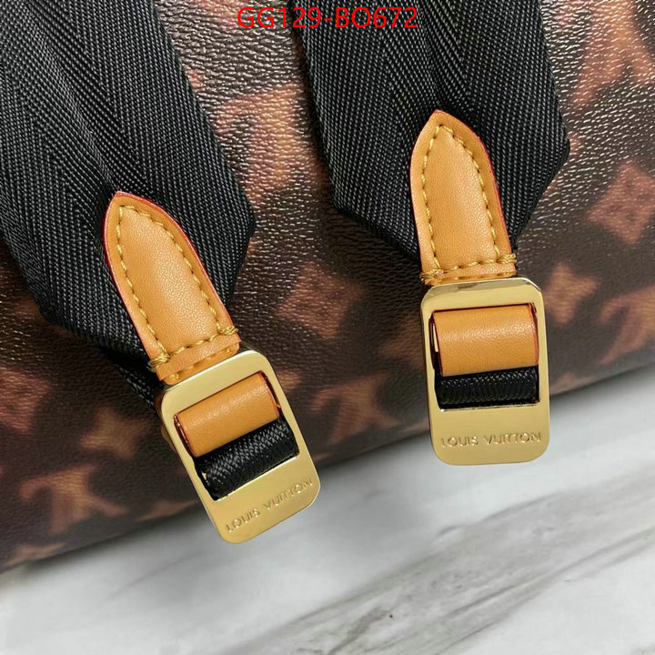 LV Bags(4A)-Backpack-,buy online ,ID: BO672,$: 129USD