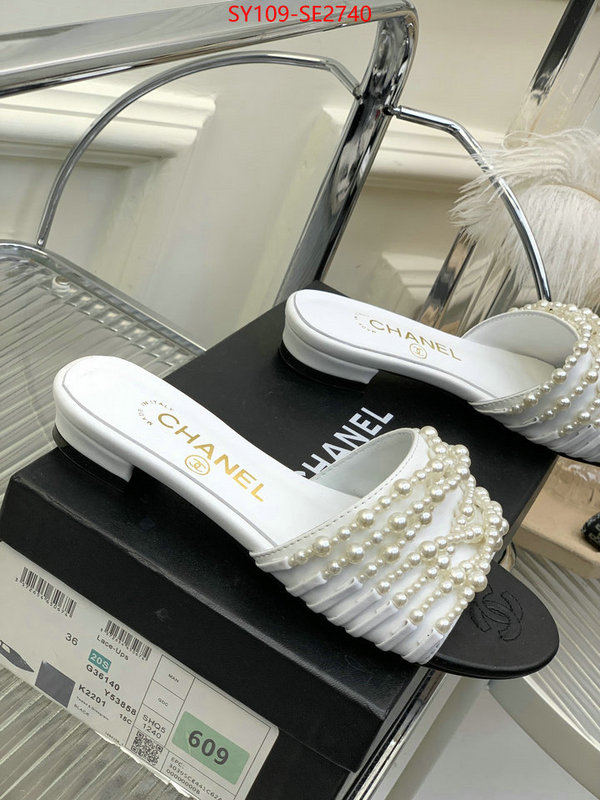 Women Shoes-Chanel,fake designer , ID: SE2740,$: 109USD