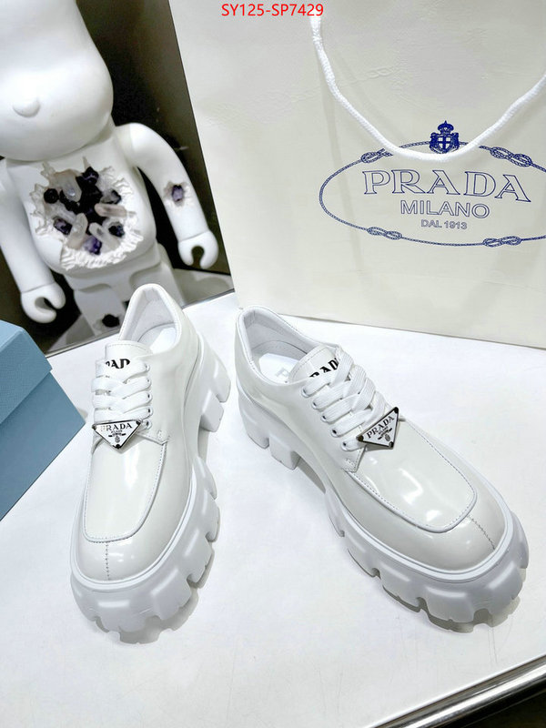 Women Shoes-Prada,first copy , ID: SP7429,$: 125USD