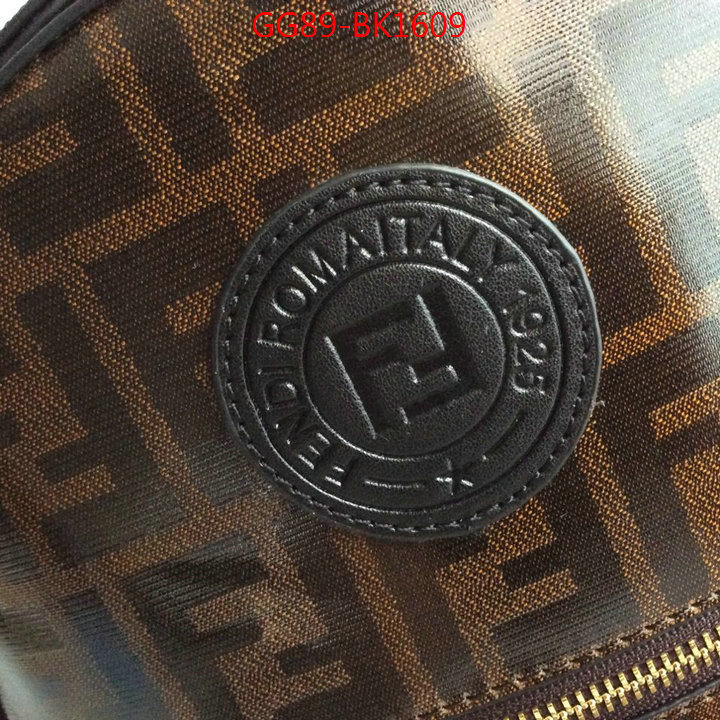 Fendi Bags(4A)-Backpack-,high quality designer replica ,ID: BK1609,$:89USD