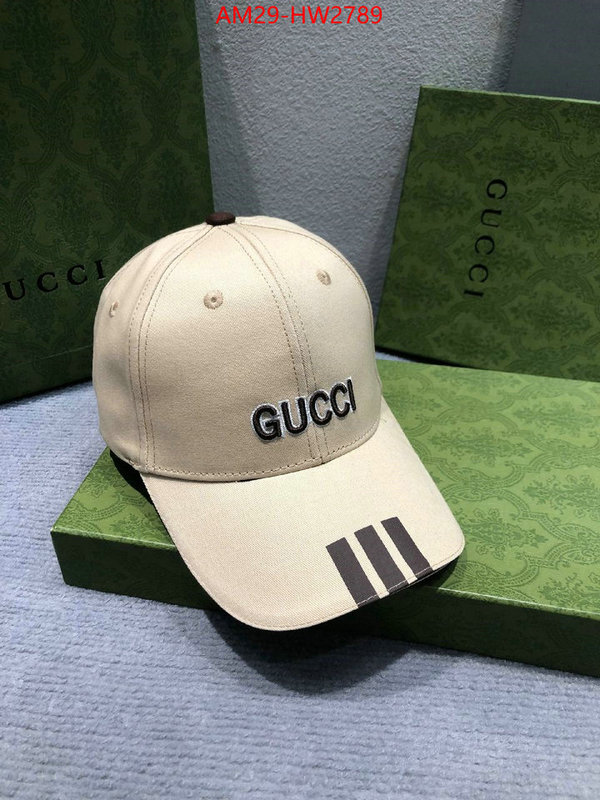 Cap (Hat)-Gucci,can i buy replica , ID: HW2789,$: 29USD