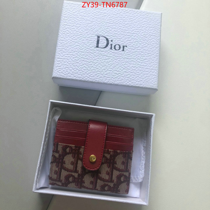 Dior Bags(4A)-Wallet-,ID: TN6787,$: 39USD