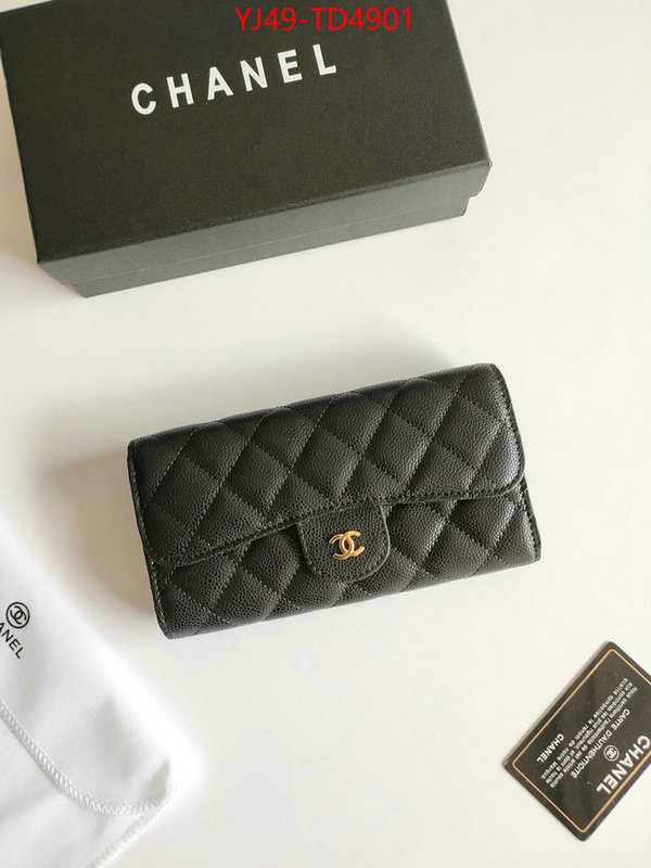 Chanel Bags(4A)-Wallet-,ID: TD4901,$: 49USD