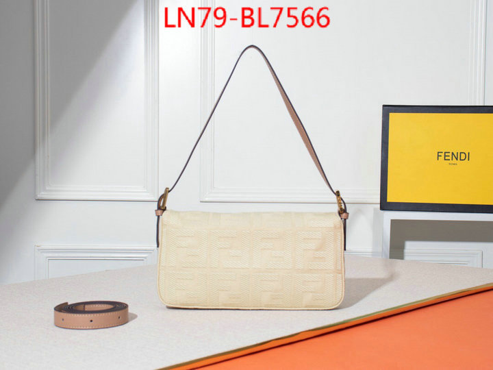 Fendi Bags(4A)-Baguette-,the best ,ID: BL7566,$: 79USD