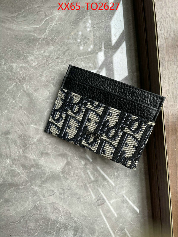 Dior Bags(TOP)-Wallet-,ID: TO2627,$: 65USD