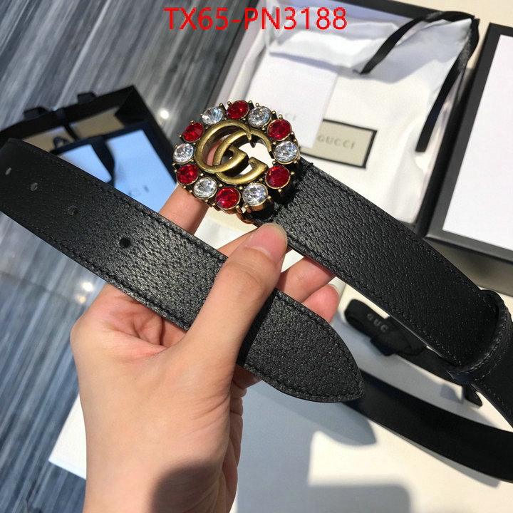 Belts-Gucci,designer 1:1 replica , ID: PN3188,$: 65USD