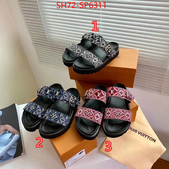 Women Shoes-LV,fake designer , ID: SP6311,$: 72USD