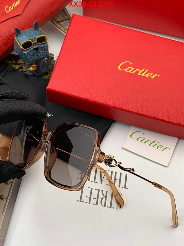 Glasses-Cartier,designer 1:1 replica , ID: GL3255,$: 39USD