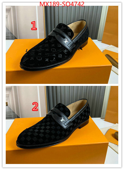 Men Shoes-LV,2023 aaaaa replica 1st copy , ID: SO4742,$: 189USD