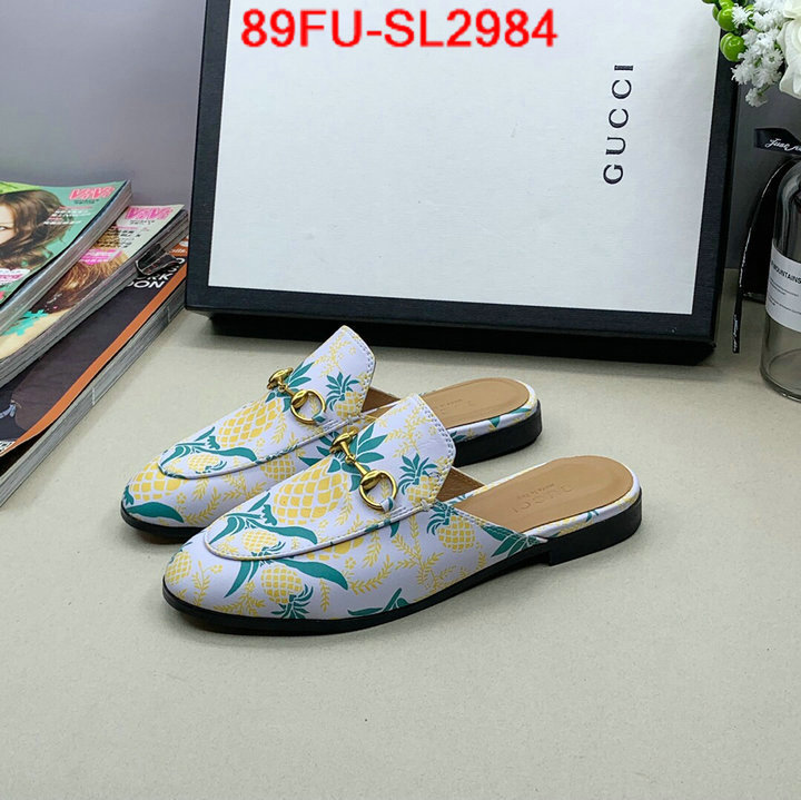 Women Shoes-Gucci,fake designer , ID: SL2984,$: 89USD