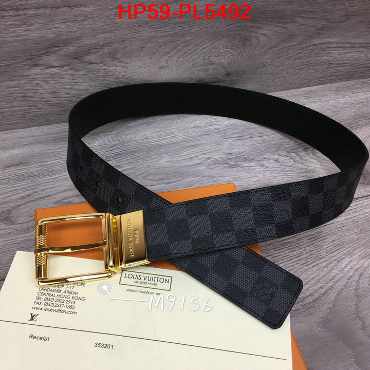 Belts-LV,high quality designer , ID: PL5492,$: 59USD