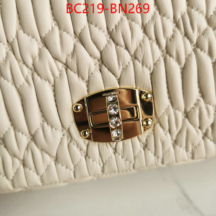 Miu Miu Bags(TOP)-Diagonal-,sellers online ,ID: BN269,$: 219USD