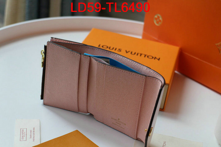 LV Bags(TOP)-Wallet,ID:TL6490,$: 59USD