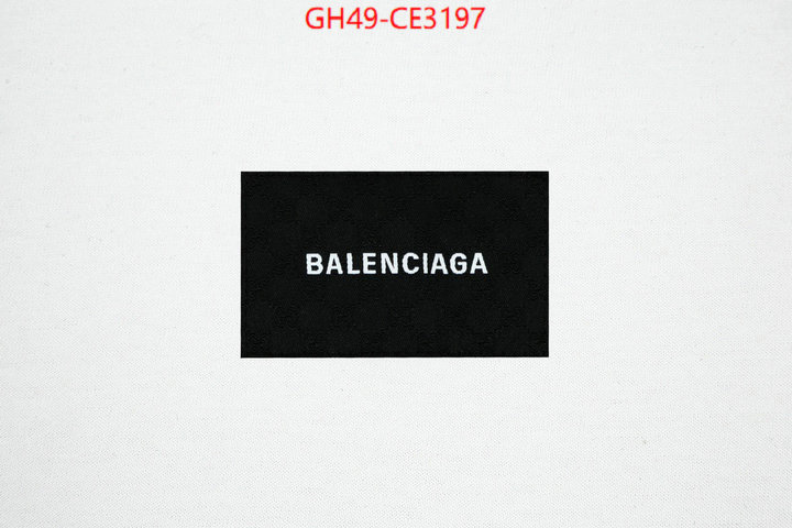 Clothing-Balenciaga,wholesale sale , ID: CE3197,$: 49USD