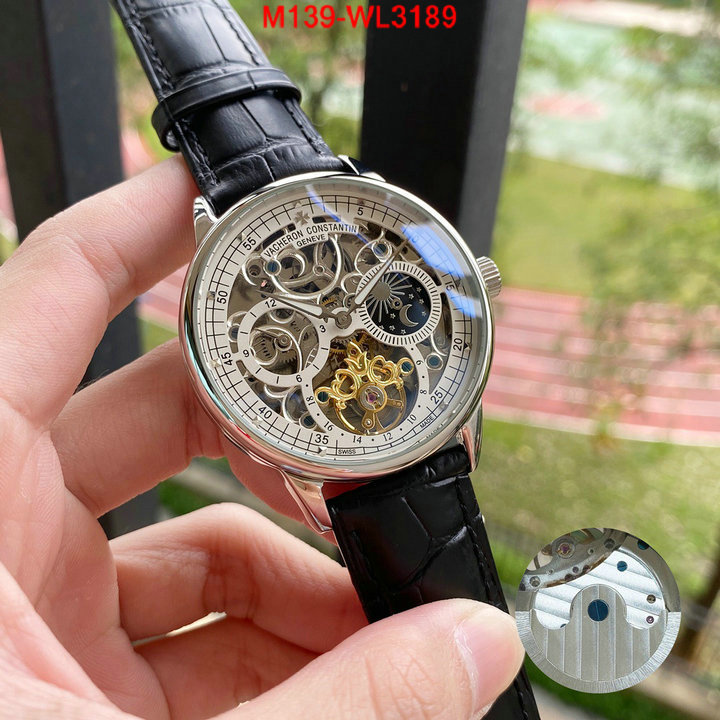 Watch(4A)-Vacheron Constantin,unsurpassed quality , ID: WL3189,$: 139USD