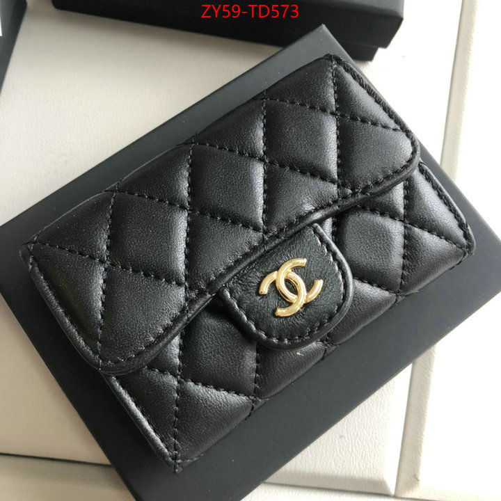 Chanel Bags(4A)-Wallet-,ID: TD573,$: 59USD