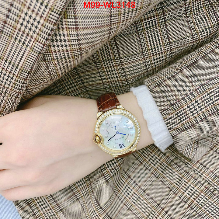 Watch(4A)-Cartier,1:01 , ID: WL3148,$: 99USD