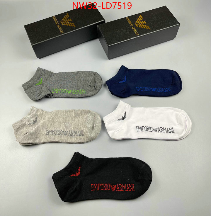 Sock-Armani,cheap replica , ID: LD7519,$: 32USD