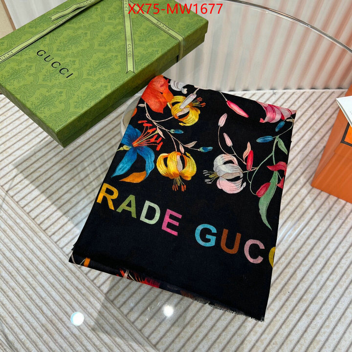 Scarf-Gucci,buy the best high quality replica , ID: MW1677,$: 75USD