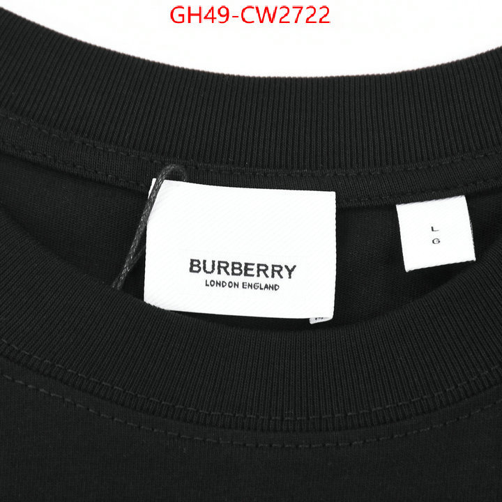 Clothing-Burberry,7 star quality designer replica , ID: CW2722,$: 49USD