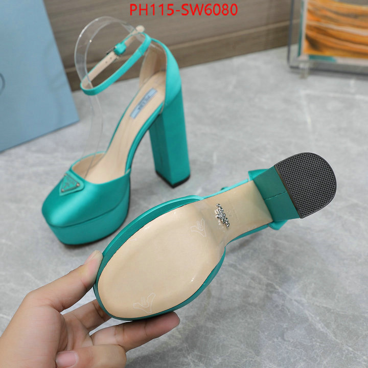 Women Shoes-Prada,highest quality replica , ID: SW6080,$: 115USD