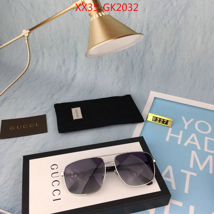 Glasses-Gucci,2023 aaaaa replica 1st copy , ID: GK2032,$:35USD