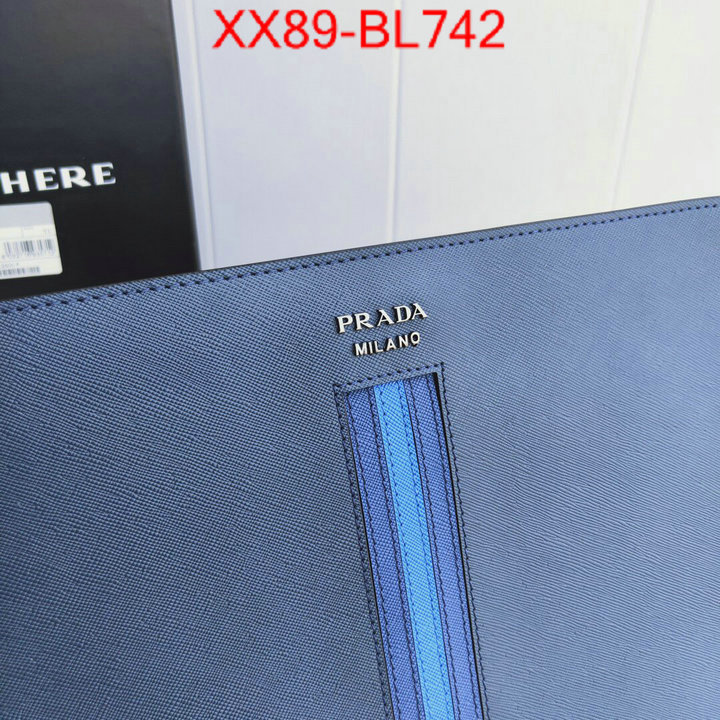 Prada Bags(TOP)-Clutch-,ID: BL742,$:89USD