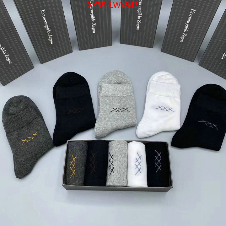 Sock-Zegna,we curate the best , ID: LW4843,$: 35USD