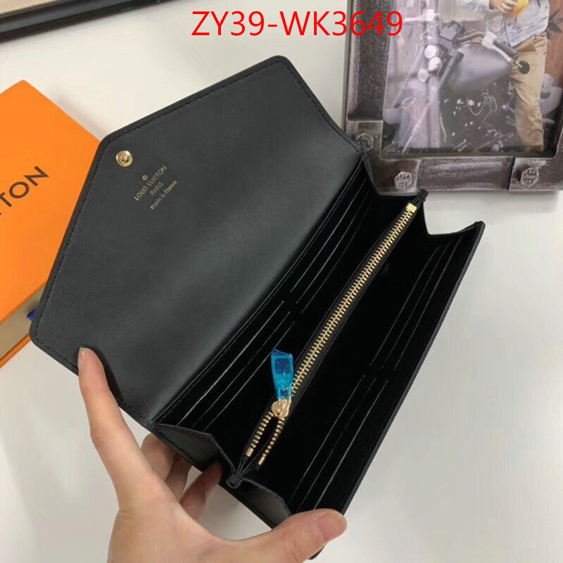 LV Bags(4A)-Wallet,ID: WK3649,$:39USD