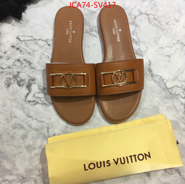 Women Shoes-LV,what 1:1 replica , ID: SV417,$:74USD