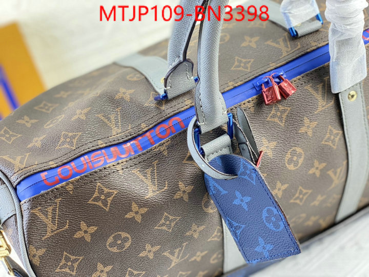 LV Bags(4A)-Keepall BandouliRe 45-50-,aaaaa replica ,ID: BN3398,$: 109USD