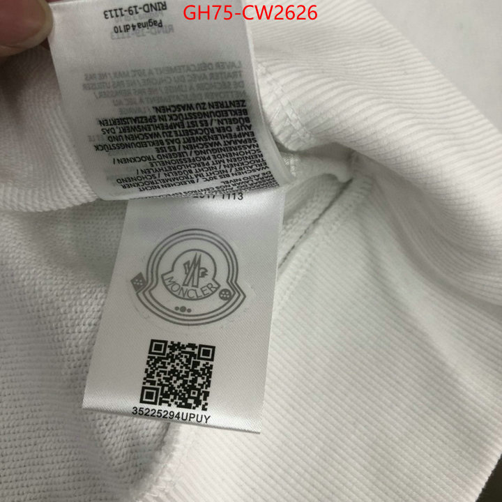 Clothing-Moncler,luxury cheap , ID: CW2626,$: 75USD