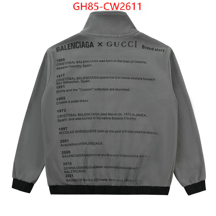 Clothing-Balenciaga,practical and versatile replica designer , ID: CW2611,$: 85USD