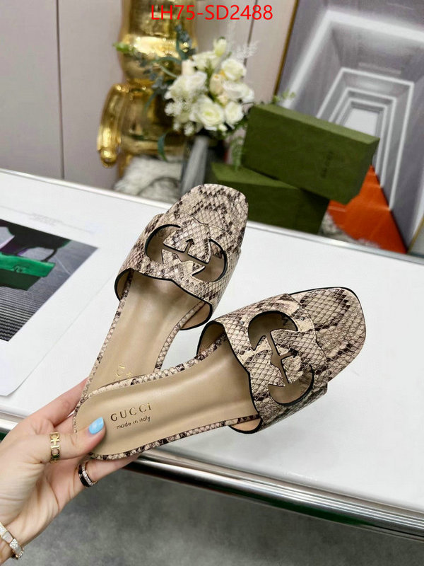 Women Shoes-Gucci,shop designer replica , ID: SD2488,$: 75USD