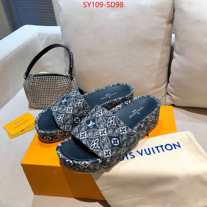 Women Shoes-LV,1:1 replica wholesale , ID: SD98,$: 109USD