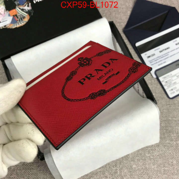 Prada Bags(TOP)-Wallet,ID: BL1072,$: 59USD