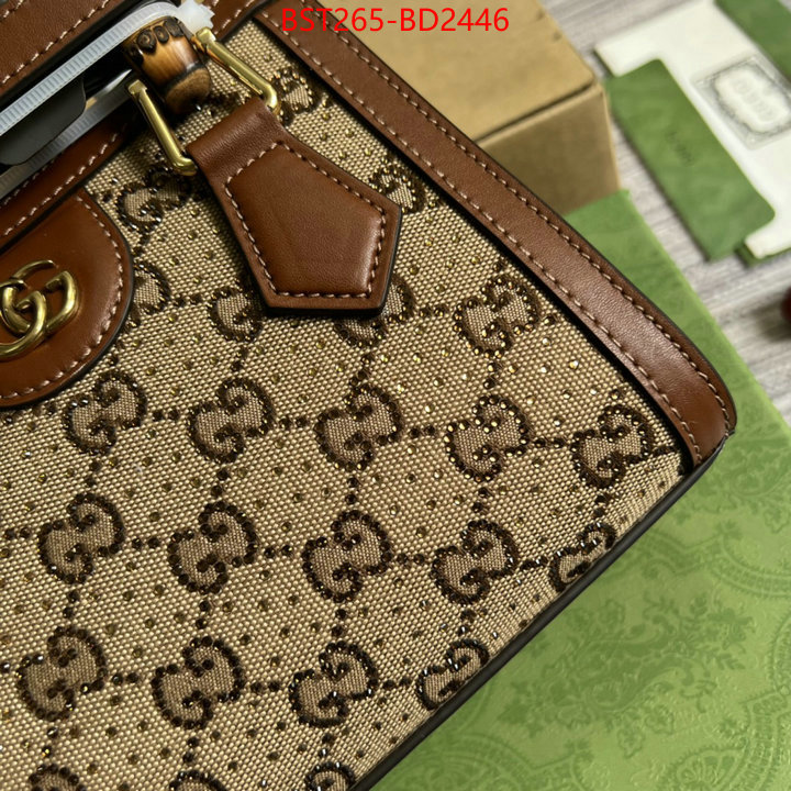 Gucci Bags(TOP)-Diana-Bamboo-,high quality happy copy ,ID: BD2446,$: 265USD