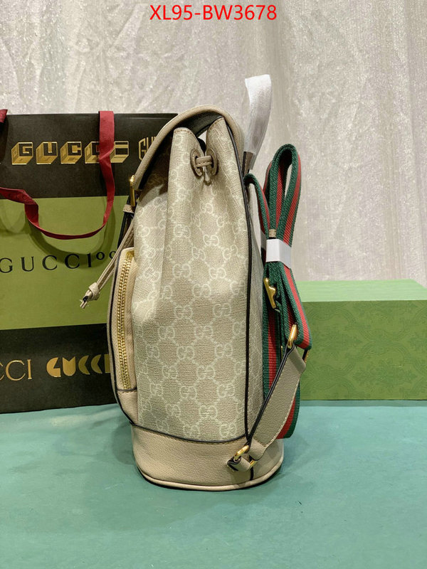 Gucci Bags(4A)-Backpack-,aaaaa quality replica ,ID: BW3678,$: 95USD